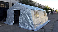 Палатка каркасная 5х6м с ПВХ тентом