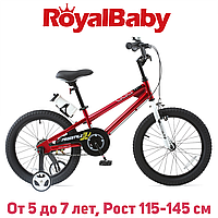 Дитячий двоколісний велосипед RoyalBaby FREESTYLE 18", червоний