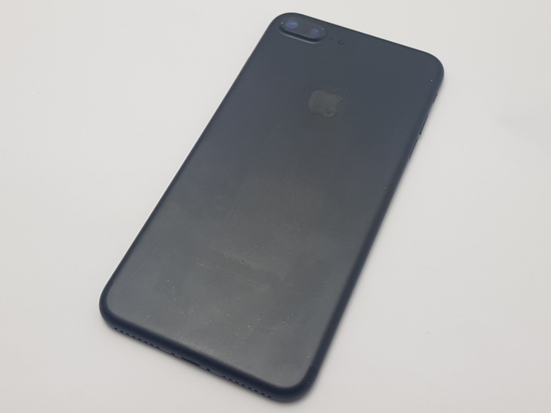 Кришка apple iphone 7 plus з кнопками black сервісний оригінал з розборки