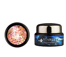 Гель-слюда 4D Starlet Professional 02, колір оранжевий, 5 м