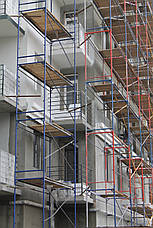 Фасадні будівельні риштування комплектація 10 х 6 (м), фото 3