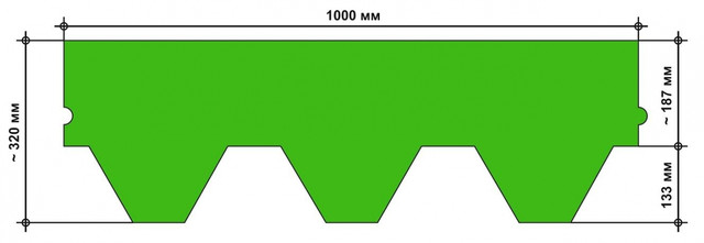 kl_katepal Катепал классик кл размер гонта черепицы