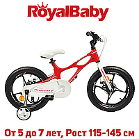 Детский двухколесный велосипед RoyalBaby SPACE SHUTTLE 18", OFFICIAL UA, красный