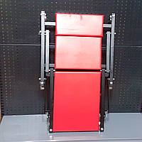 Лежак стул 2 в 1 автослесаря подкатной ремонтный для автосервиса СТО механика машины авто TORIN TR6505