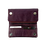 Шкіряний жіночий гаманець на магніті Karya 1131-243 фіолетовий, фото 5
