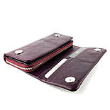 Шкіряний жіночий гаманець на магніті Karya 1131-243 фіолетовий, фото 4