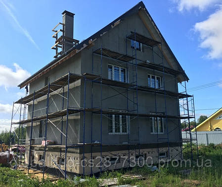 Будівельні рамні ліси комплектація 8 х 6 (м), фото 2