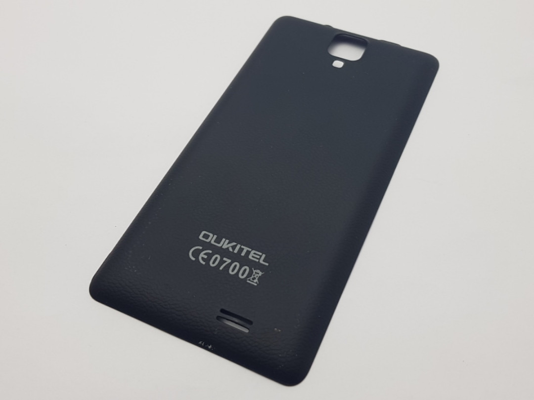 Кришка oukitel k4000 pro чорна сервісний оригінал з розборки