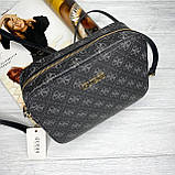 Жіноча стильна сумка на плече Guess (4425) grey, фото 4