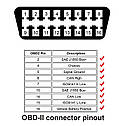 Кабель перехідник для BMW 20 Pin до OBD2 16 Pin BMW, фото 3