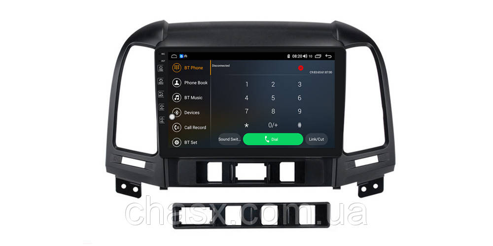 Штатна магнітола Torssen Hyundai Santa Fe 2006-2012 F9332 4G Carplay