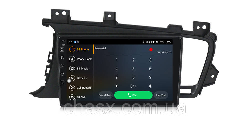 Штатна магнітола Torssen Kia Optima/K5 2011-2015 F9332 4G Carplay