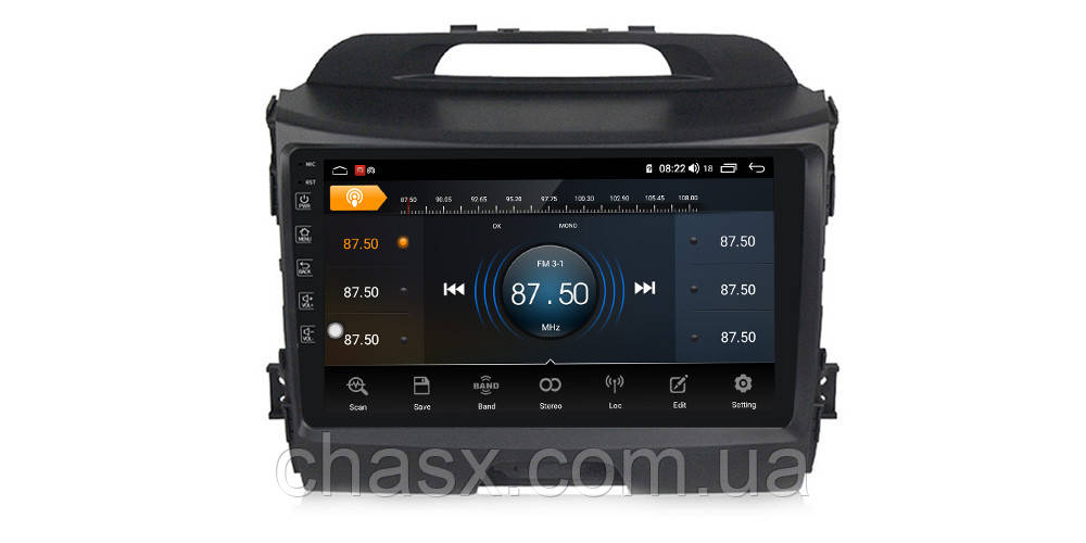 Штатна магнітола Torssen Kia Sportage 2009-2016 F9332 4G Carplay