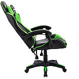 Ігрове крісло Игровое Спортивне крісло СТУЛ EXT ONE ЗЕЛЕНЕ Стул офисный компьютерный Геймерське крісло Офісне, фото 7