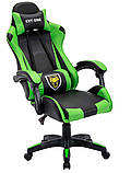 Ігрове крісло Игровое Спортивне крісло СТУЛ EXT ONE ЗЕЛЕНЕ Стул офисный компьютерный Геймерське крісло Офісне, фото 3