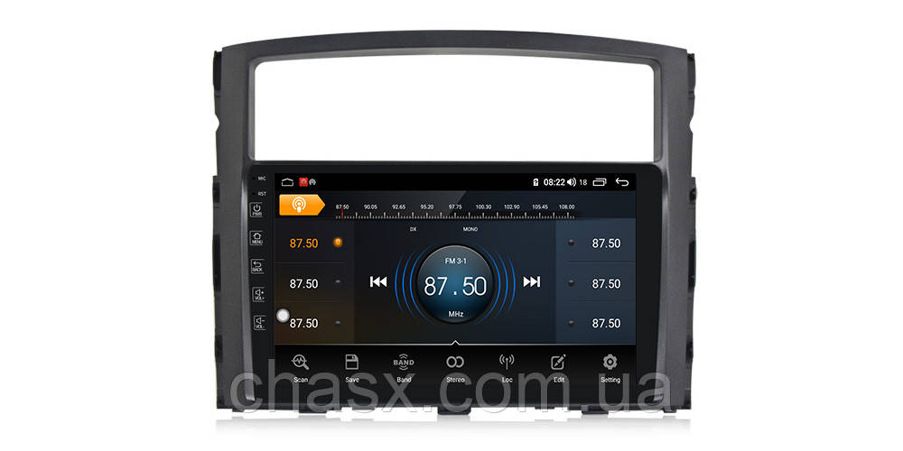 Штатна магнітола Torssen Mitsubishi Pagero 2006-2015 F9332 4G Carplay