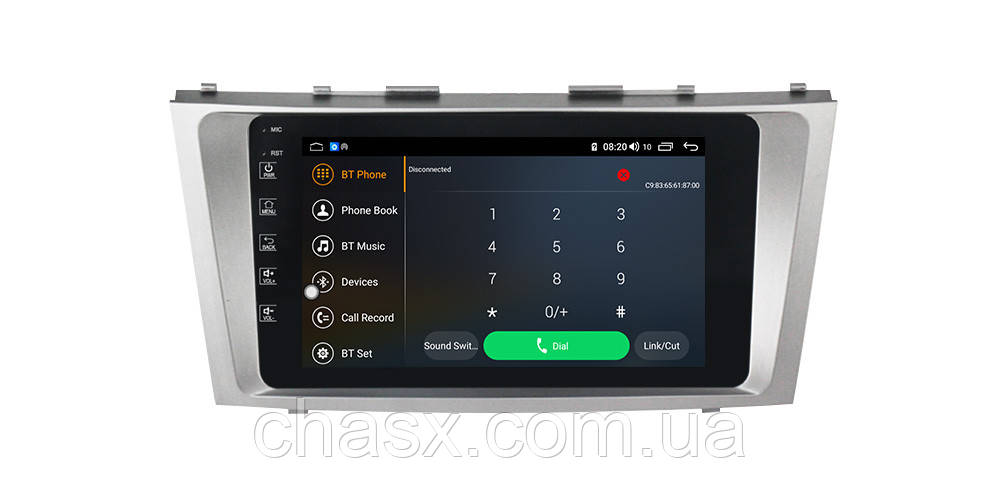 Штатна магнітола Torssen Toyota Camry 40 F9332 4G Carplay