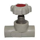 Вентиль ППР прохідний d50 (Чехія), фото 2