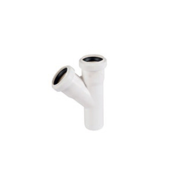 Трійник Ostendorf HT White 32/32 45" внутрішня каналізація білого кольору, фото 1