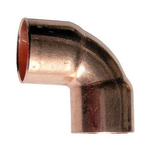 Коліно мідне 90 г. коротке ВП х ВП 15 мм