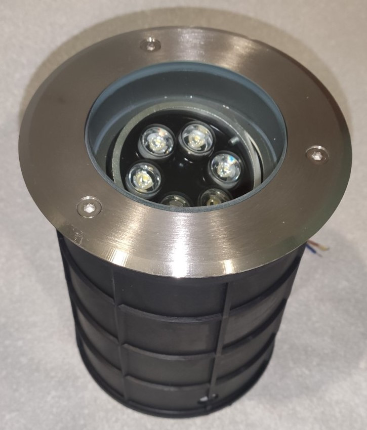 Тротуарний 6W 4000К поворотний світлодіодний світильник Ecolend AC65-265V