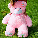 Плюшеві ведмеді: Плюшеве ведмежа 1,4 метра (140 см), Рожевий, фото 2