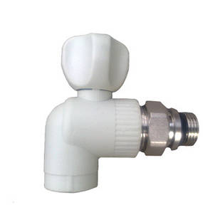 Вентиль для радіатора кутовий 25 (Чехія)