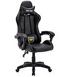 Геймерське ігрове крісло Спортивне крісло EXT ONE Black Офисное кресло компьютерное Стул игровой Кресло спорт, фото 6
