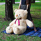 Плюшеві ведмеді Плюшевий ведмедик 1 МЕТР, Рожевий, фото 2