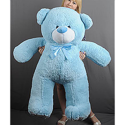 Плюшеві ведмеді: Плюшеве ведмежа 1,7 метра (170 см), Блакитний