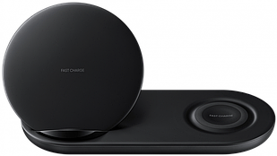 Бездротове зарядний пристрій Samsung Duo New (Black) EP-P5200TBRGRU