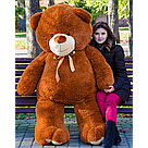 Плюшеві ведмеді: Плюшеве ведмежа 2 метри (200 см), Коричневий, фото 2