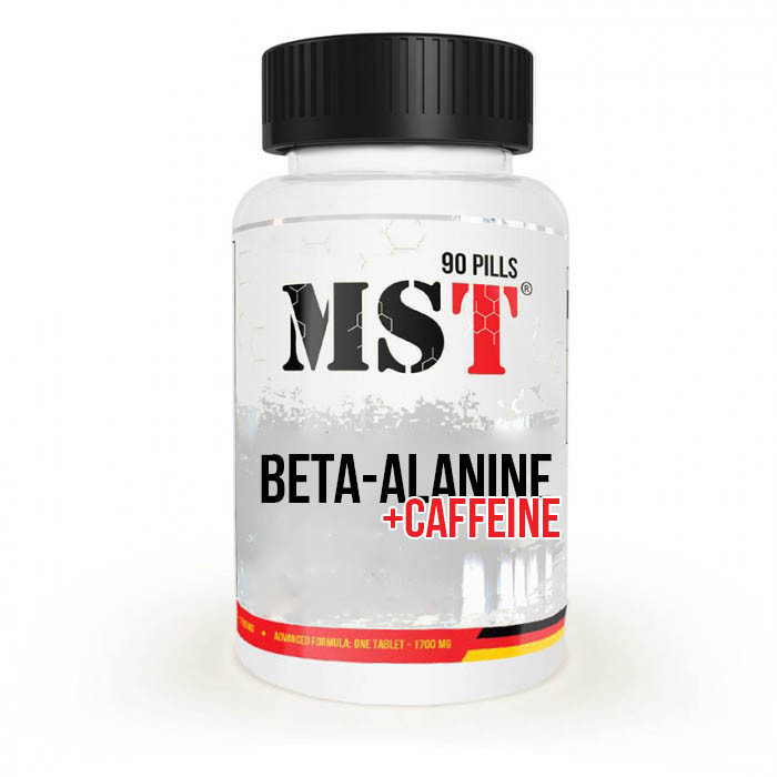 Аминокислота MST Beta-Alanine + Caffeine 90 pills - фото 1 - id-p1331085863