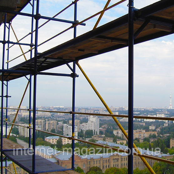 Будівельні ліси комплектації 15.0 х 14.0 (м)