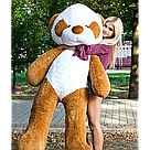 Плюшеві ведмеді Плюшевий ведмедик 1 МЕТР, Рожевий, фото 3