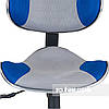 Стілець з регулюванням FunDesk LST3 Blue-Grey, фото 8