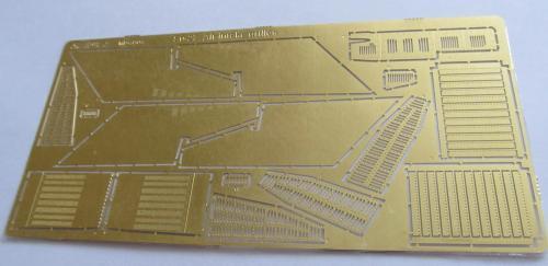 Комплект деталей для Су-27.(решітки повітрозабірника).1/48 METALLIC DETAILS MD4804