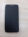 Шкіряний чохол книжка Classy для Xiaomi Redmi 9C чорний, чохол книга фліпредмі 9с, фото 7