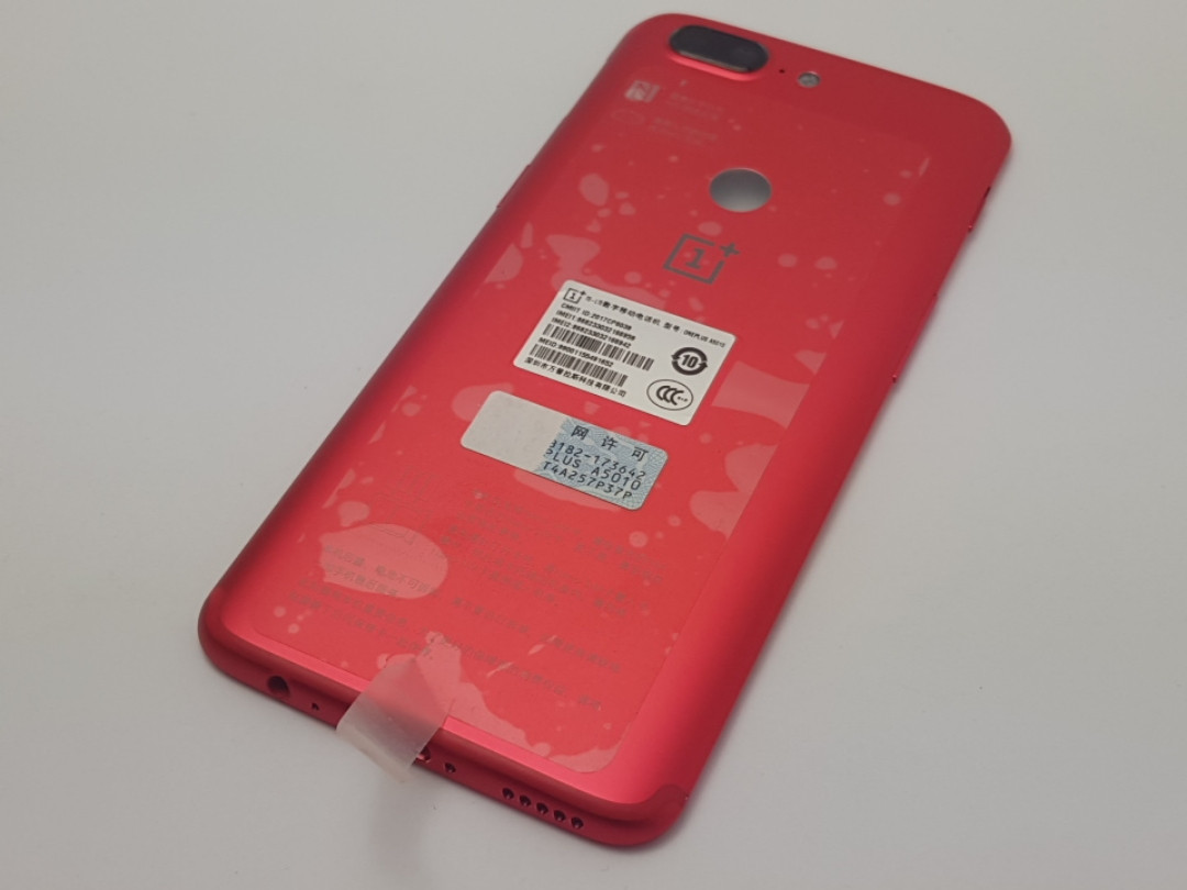 Кришка oneplus 5t a5010 red сервісний оригінал з розборки