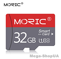 Карта памяти, флешка MicroSD 32GB Class 10 + SD Adapter микро сд 32 гб для телефона, смартфона, планшета EC32