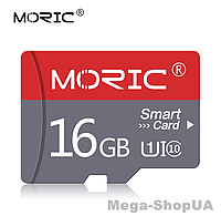 Карта памяти, флешка MicroSD 16GB Class 10 + SD Adapter микро сд 16 гб для телефона, смартфона, планшета EC16