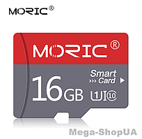 Карта пам'яті, флешка MicroSD 16GB Class 10+ SD Adapter мікро сд 16 гігабайт для телефону, смартфона, планшета EC16