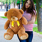 Плюшеві ведмеді: Плюшеве ведмежа Бойд 1 метр (100 см), Коричневий, фото 2