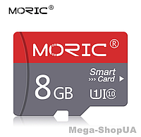 Карта пам'яті, флешка MicroSD 8GB Class 10+ SD Adapter мікро сд 8 гб для телефону, смартфона, планшета EC8