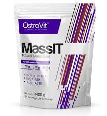 Купити Mass IT Ostrovit 3400g полуниця для набору маси