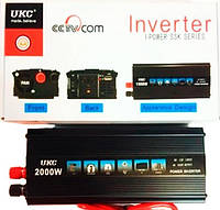 Преобразователь напряжения ukc 2000 w 12v 220v