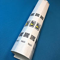 Контрольні браслети з QR-кодом і кольоровим логотипом "SVET" 🖤