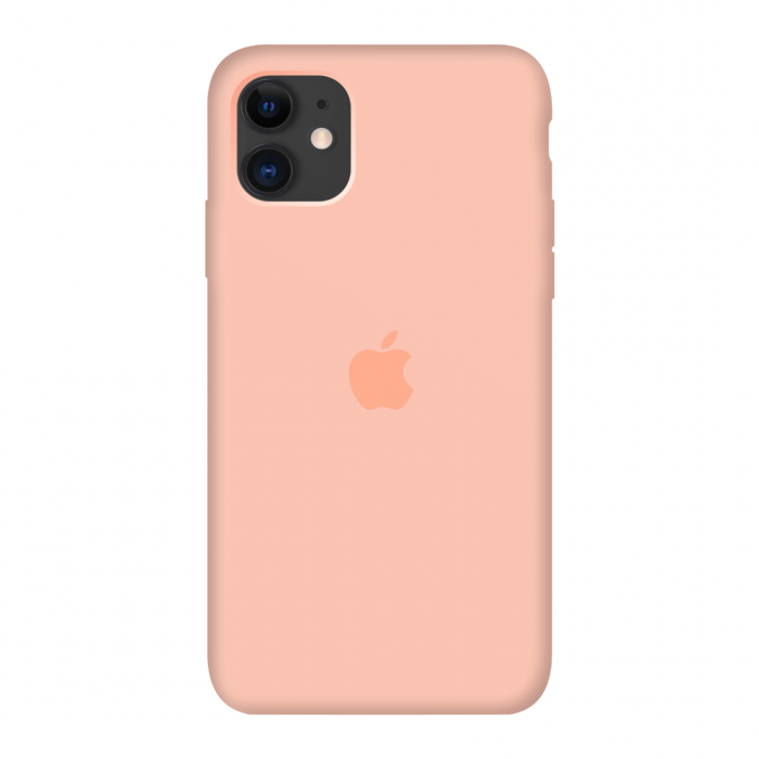 Чохол Silicone case для IPhone 12 Grapefruit грейпфрут