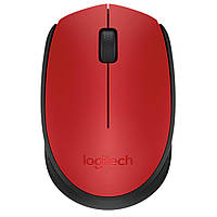 Мышка беспроводная Logitech M171 Wireless Red/Black (910-004641)