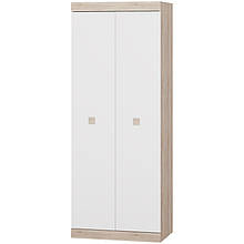 Шафа розпашна у дитячу з ламінованої ДСП Соната 800 Еверест Дуб Сонома + Білий